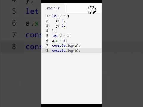 ⚡JavaScript Output Challenge: Object Reference Mystery! 🧐