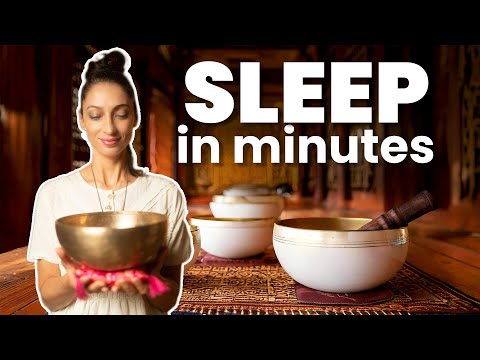 SLEEP IN MINUTES | Reset The Vagus Nerve | Sound Bath Healing Meditation | Sleep Frequency Music