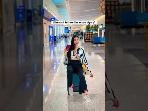 Cute poses for airport✈️ #posing #howtopose #posesideas #poses #posingtips #shorts #viralvideo