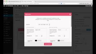 POND Wordpress - Split Section (Pagebuilder)