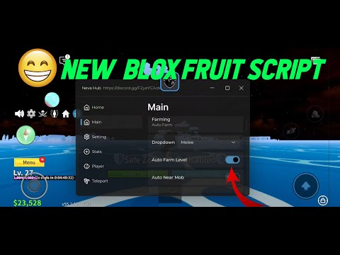 [NEW] Blox Fruit Script (January 2025) [1000% WORKING] Blox Fruits, Auto Farm, Fast Attack, Teleport