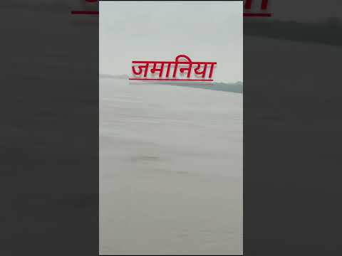जमानिया 🌊😱#ganga #flood #facts #automobile #river #instagood #जमानिया