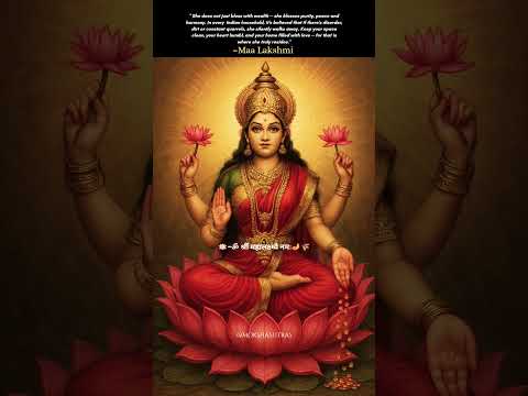 Maa Lakshmi in Every Indian Home | Divine Power of Women | Lakshmi Mantra & Story
