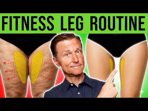 The #1 Best Way to Burn Inner Thigh Fat & Lose Cellulite Fast | Dr. Eric Berg Inspired Tips