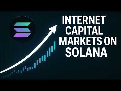 Internet Capital Markets on Solana (NOT FINANCIAL ADVICE) #Solana  #DeFi #Web3 #Blockchain #SOL