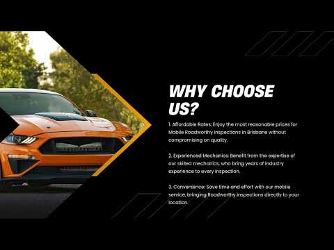 Mobile Roadworthy Brisbane: Your Convenient Solution for Hassle-Free Vehicle Safety Checks