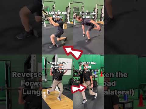 My Favorite Lunge Modifications for Knee Pain