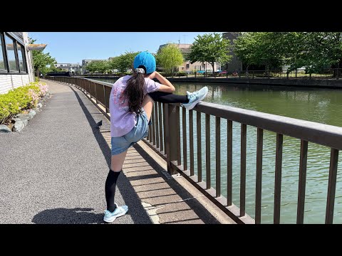 ［マラソンチャレンジ］MOMOくん初夏の陽気で久しぶりの3km走