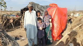 Hindu Village of the Thar Desert Aunty Sakina helped them from UK #charity