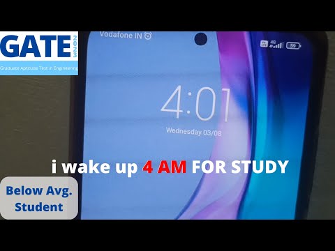 WAKE UP 4 AM FOR STUDY || try to crack gate 2023 exam in 6 months || start from zero
