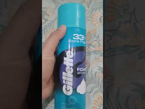 दाढ़ी के लिए सबसे बढ़िया शेविंग फोम | Best Shaving Foam For Beard | जिलेट फोम सेंसिटिव |Shaving Foam