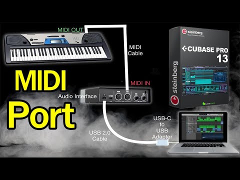 ตั้งค่า MIDI Port Cubase Pro 13