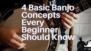 4 Basic Banjo Concepts Every Beginner Should Know - Free Banjo Lesson - Banjo Tutorial