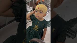 Palani mottai😊 | #palani | #palanimurugantemple | #palanimurugan | #mrithya | #babyshorts | #shorts