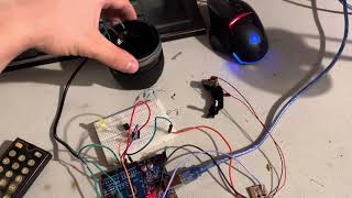 Canon lens arduino hack (Ir + limit switch)