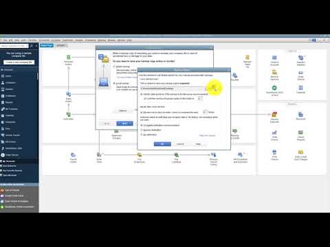 Backup QuickBooks Company File