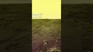 Venus - The soil of Venus photographed by Venera 13 (USSR) On March 1, 1982 #shorts
