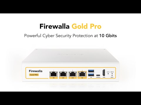 Firewalla Gold Pro (10Gbit) Introduction
