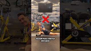 ❌ Pigeon pose stretch mistakes #yoga #yogapractice #yogapose #mobilitytraining #yogaforbeginners