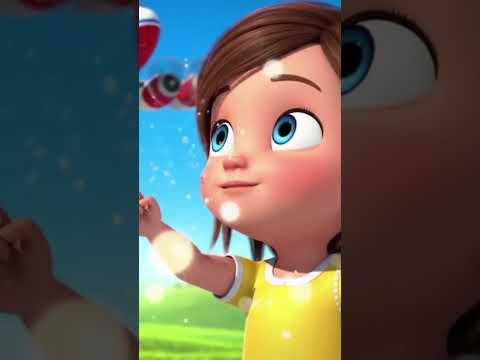 Airplane Song for Kids ✈️ | Fly Fly Fly in the Sky 🌈 | Cute 3D Animation for Toddlers