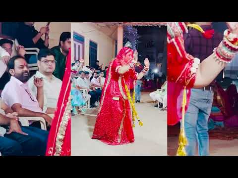 Dhol Thali Dance with music step by step  ||  Bindani Dance || Rajasthani Wedding Dance