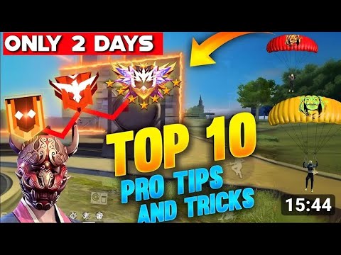 TOP 10 PRO TIPS AND TRICKS FOR RANK PUSH 👌