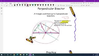 46 Lesson - Perpendicular Bisector