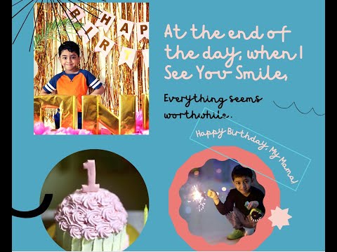 My Mama's Birthday Party - A story by Kid