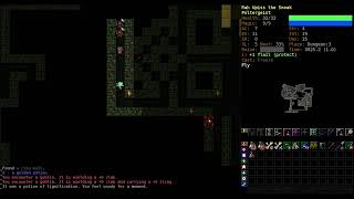 this dungeon-crawler will drink *anything*. They will read *all* cursed scrolls.
