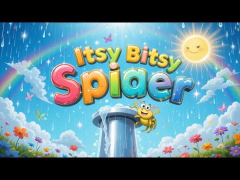 The Itsy Bitsy Spider – Cartoon Adventure | poem | | poem pals | 