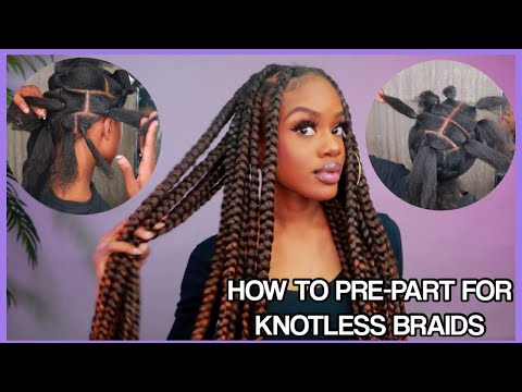 DIY LARGE KNOTLESS BRAIDS: HOW TO PREP-PART | PART ONE | ADAISHA MIRIAM