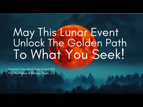 Manifest With The Full Moon l Meditation To Attract Miracles Into Your Life l Full Blood Moon 2025