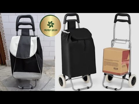 Shopping Trolly Bag Unboxing & Assembling / Smart Shopping Trolly