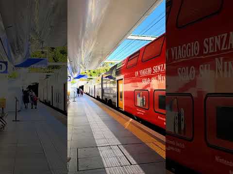 ETR521.079 "Rock Zelda" In partenza da Valle Aurelia! #trenitalia