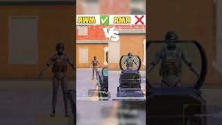 AWM ✅ AMR ❌ #bgmisettings #pubgmsettings #bgmi #pubgmobile #bgmitipsandtricks