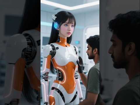 🤖😱♥️Beautiful female robot chest repairing 2 #robot #shorts #technology #dance #music