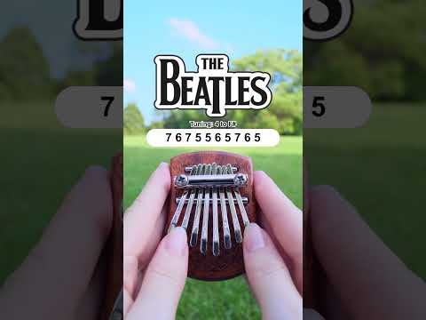 Here Comes the Sun - The Beatles | 8-key Kalimba Cover Tutorial & Easy Tabs