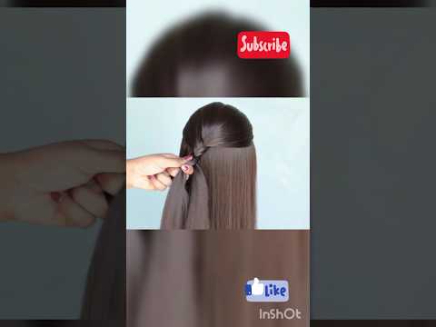 beautiful hairstyles tutorial please subscribe 🙏#fashion #trending#shorts credit -@AnjaliTips