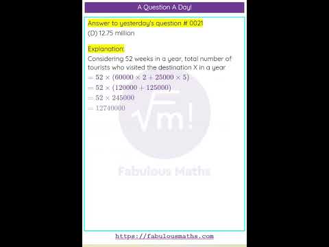 Daily Maths Challenge #22 - Basic Arithmetic with a puzzle  #education
