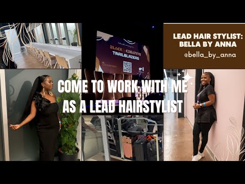 BTS AS A LEAD HAIRSTYLIST FOR BLACK CREATIVE TRAILBLAZERS SHOWCASE 2024