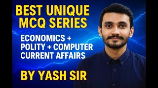 Most Expected Questions | Economy • Polity • Computer • CA | By Yash Sir Part-1