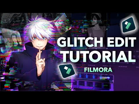 Nostalgia Glitch Edit Tutorial | Filmora14