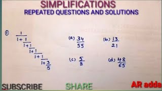 SIMPLIFICATIONS     SIMPLETRICKS