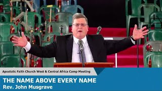 2025 Camp Meeting - Devotional Service. 17 - 08 - 2025. Apostolic Faith WECA