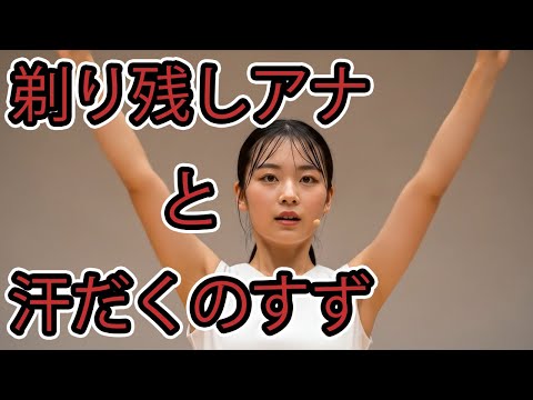 広瀬すず似の女子アナと腋毛リポーターと腰へこへこ