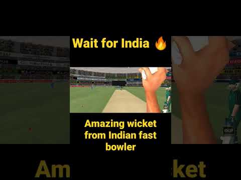Indian cricket team bowling | wicket from Yadav #india #shorts #gaming 🔥🔥🔥