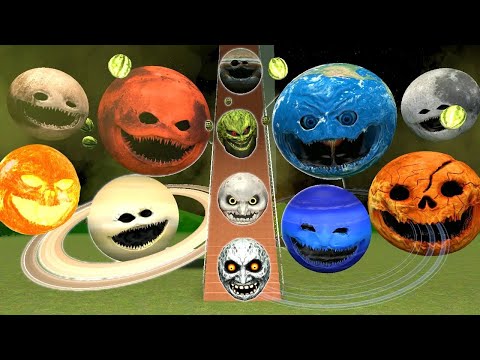 STAIRS THE MOON WOKE UP COSMIC HORROR FAMILY SPARTAN KICKING in Garry's Mod
