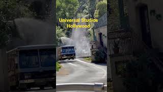 Flash Flood on Studio Tour.  #shorts #short #universalstudios #studiotour #themepark