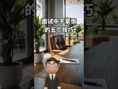 面試中不緊張的五個技巧 #面試技巧﻿ ﻿#職場形象﻿ ﻿#故事講述﻿ ﻿#真實熱情﻿ ﻿#持續改進﻿ ﻿#HR﻿ ﻿#香港找工作﻿ ﻿#銀行面試﻿ ﻿#招聘