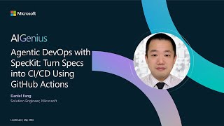 Agentic DevOps with SpecKit: Turn Specs into CI/CD Using GitHub Actions